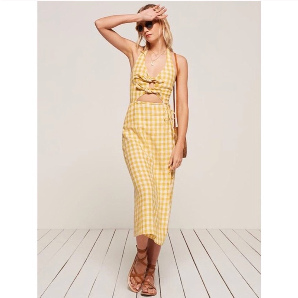 Reformation amalfi dress